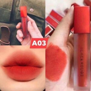 Son Black Rouge Air Fit Velvet Tint Ver 1 Màu A03 Soft Red – Đỏ Cam